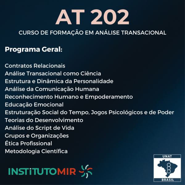 AT 202 - Curso de Formação em Análise Transacional na área Organizacional ou Educacional - Image 2