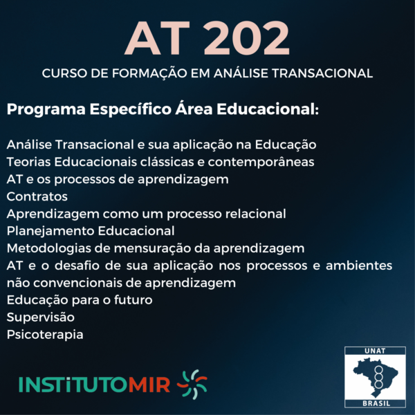 AT 202 - Curso de Formação em Análise Transacional na área Organizacional ou Educacional - Image 4