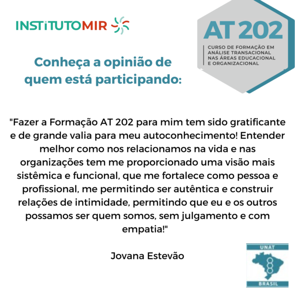 AT 202 - Curso de Formação em Análise Transacional na área Organizacional ou Educacional - Image 11