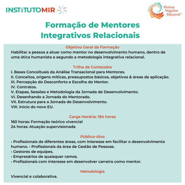 Formação de Mentores Integrativos Relacionais - Image 2