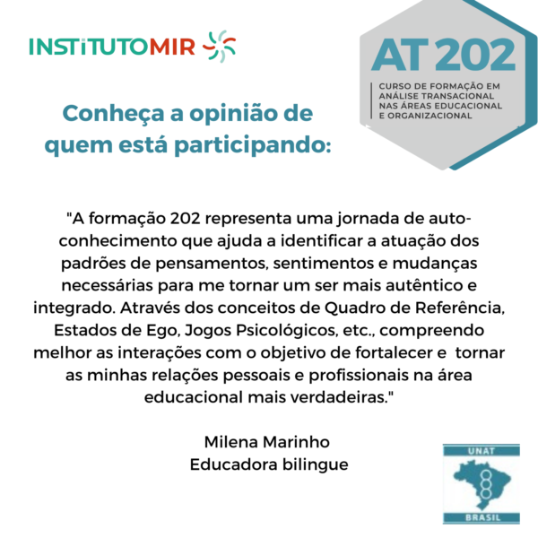 AT 202 - Curso de Formação em Análise Transacional na área Organizacional ou Educacional - Image 7